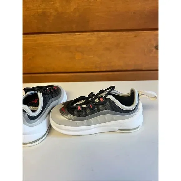 Nike Toddler Air Max Axis AH5224-009) Black Gray Sneakers Size 5C - Picture 6 of 9
